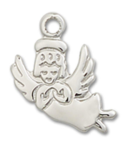 Guardian Angel Charm Pendant Charm - Sterling Silver 2128SS