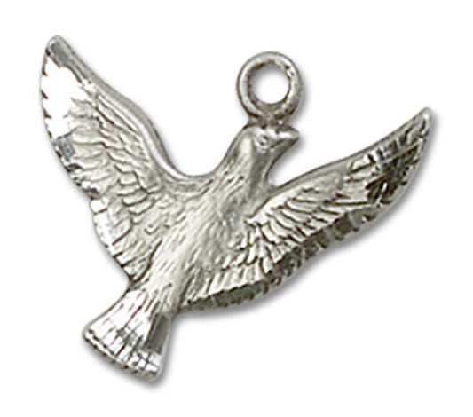 Holy Spirit Dove Pendant Charm - Sterling Silver 5912SS