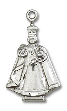 Infant Figure Pendant - Sterling Silver 7/8" x 1/2" (5909SS)
