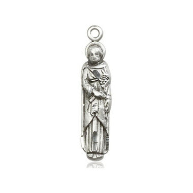 Large St. Joseph Pendant - Sterling Silver 1" x 1/8" (5937SS)