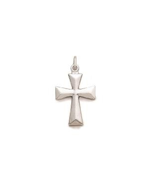 Maltese Cross Necklace - Sterling Silver Pendant on 18 Stainless Chain SX1381SH