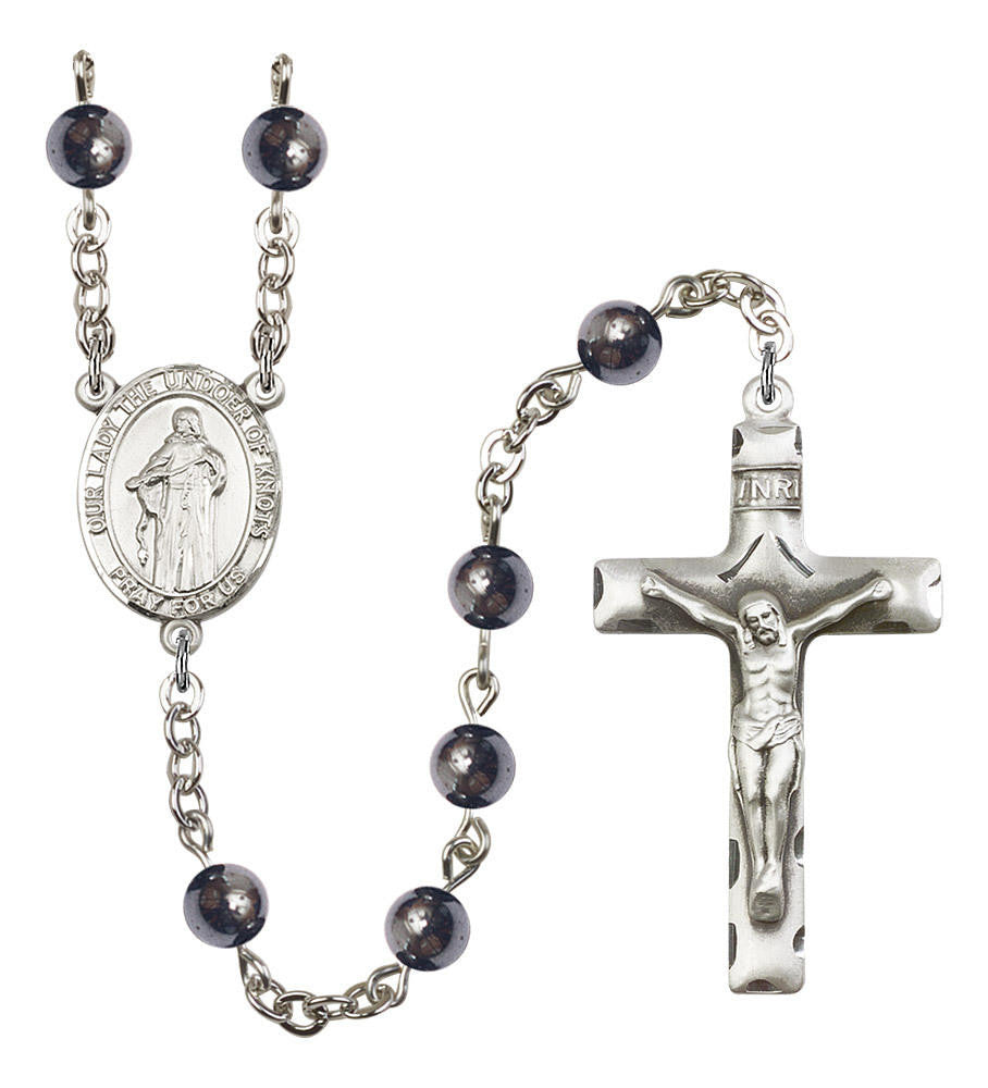 Our Lady The Undoer of Knots Rosary - 7 Bead Options 8383SS