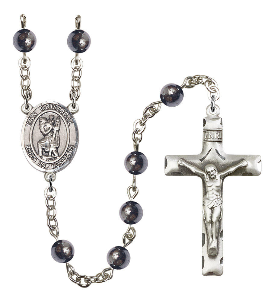 San Cristobal Rosary - 7 Bead Options 8022SPSS