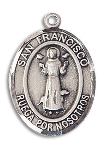 San Francisco Medal - Sterling Silver Oval Pendant 2 Sizes
