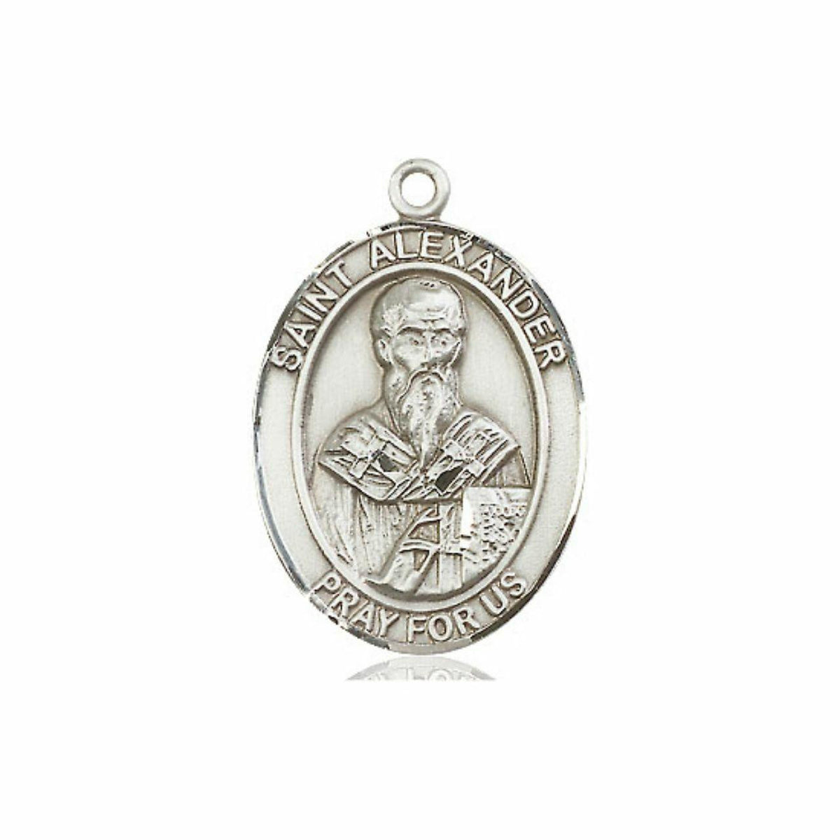 St Alexander Sauli Medal - Sterling Silver Oval Pendant 3 Sizes
