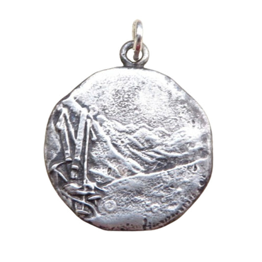 Back of Antique St. Bernard Medal