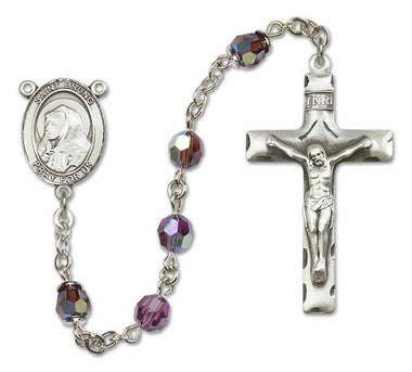 St. Bruno Sterling Silver Rosary - 10 Color Options (8270/0644)