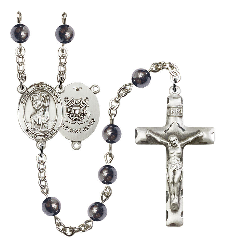 St Christopher / Coast Guard Rosary - 7 Bead Options 8022S3SS