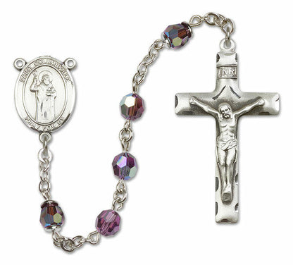 St Columbkille Sterling Silver Rosary - 16 Color Options 8399/0644