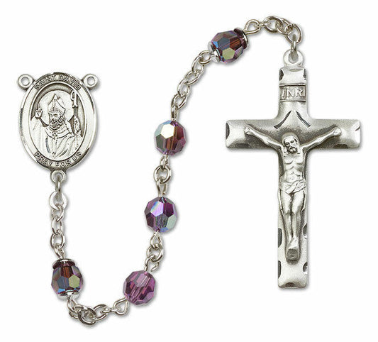 St David of Wales Sterling Silver Rosary - 16 Color Options 8027/0644
