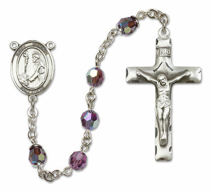St Dominic De Guzman Sterling Silver Rosary - 16 Color Options 8030/0644