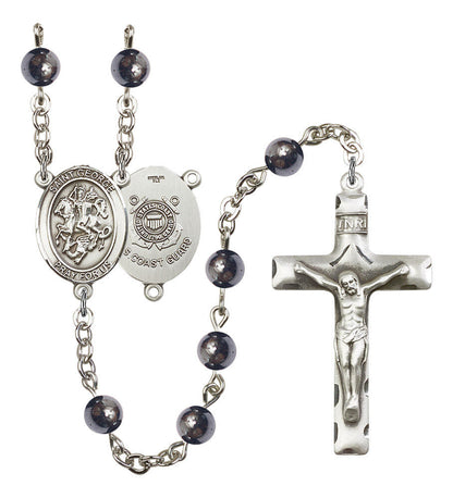 St George / Coast Guard Rosary - 7 Bead Options 8040SS3