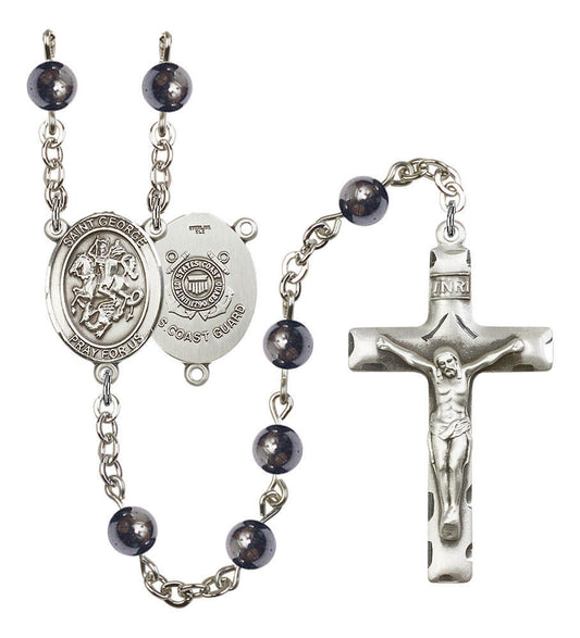 St George / Coast Guard Rosary - 7 Bead Options 8040SS3