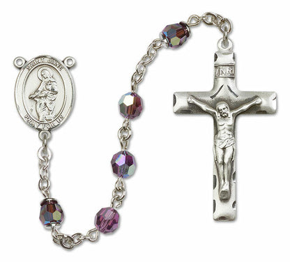 St Jane of Valois Sterling Silver Rosary - 16 Color Options 8029/0644