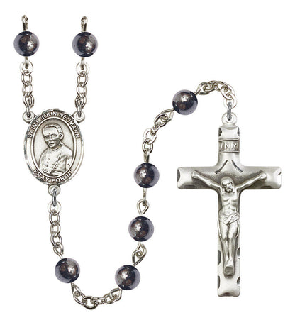 St John Neumann Rosary - 7 Bead Options 8204SS