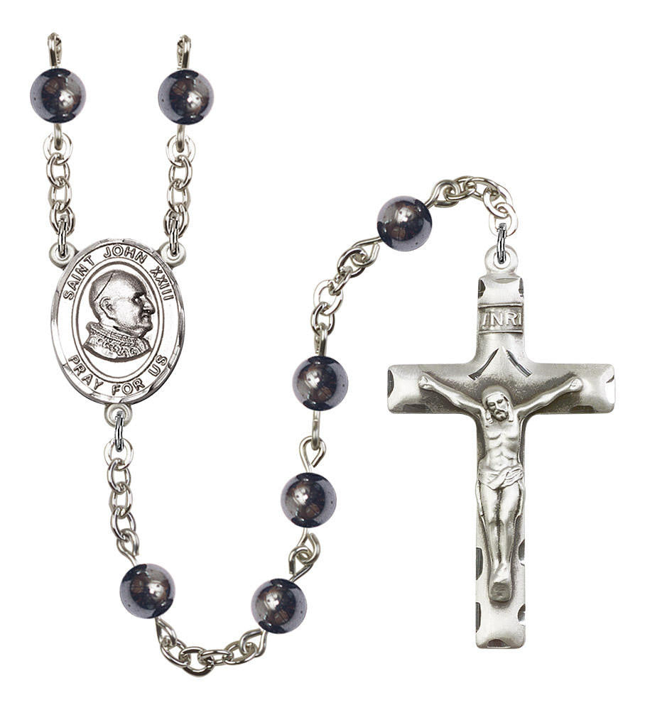 St John XXIII Rosary - 7 Bead Options 8455SS