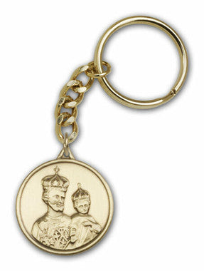 St. Joseph Keychain - Gold Finish