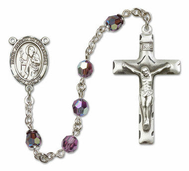 St. Joseph of Arimathea Sterling Silver Rosary - 10 Color Options (8300/0644)