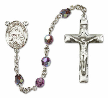 St. Julia Billiart Sterling Silver Rosary - 10 Color Options (8267/0644)