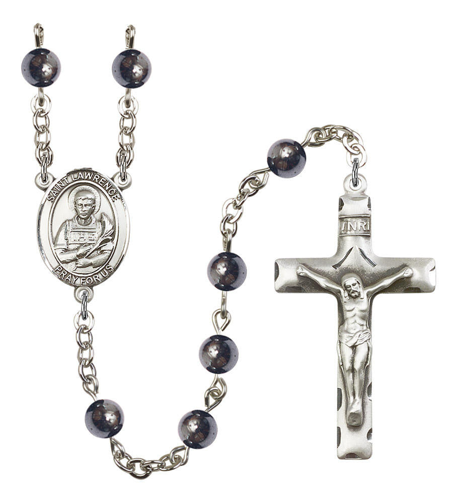 St Lawrence Rosary - 7 Bead Options 8063SS