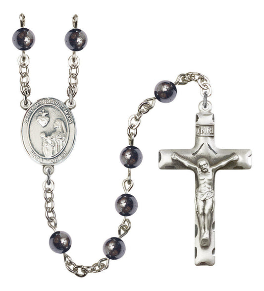 St Margaret Mary Alacoque Rosary - 7 Bead Options 8420SS