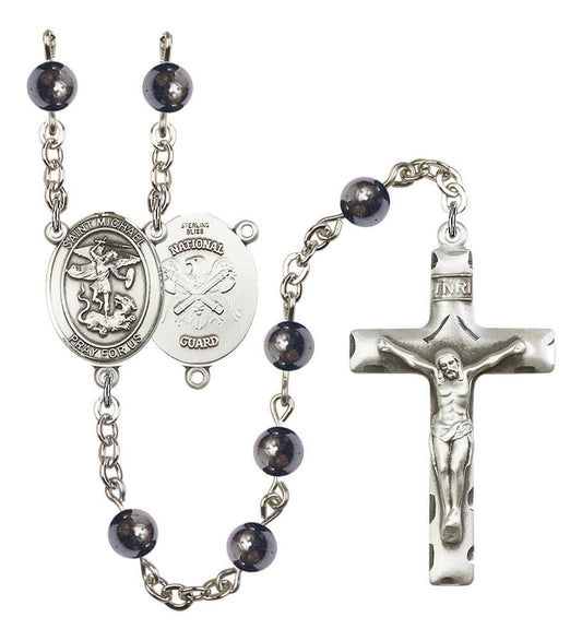 St Michael / National Guard Rosary - 7 Bead Options 8076S5SS