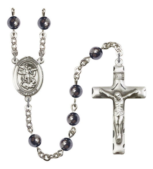 St Michael Rosary - 7 Bead Options 8076SS