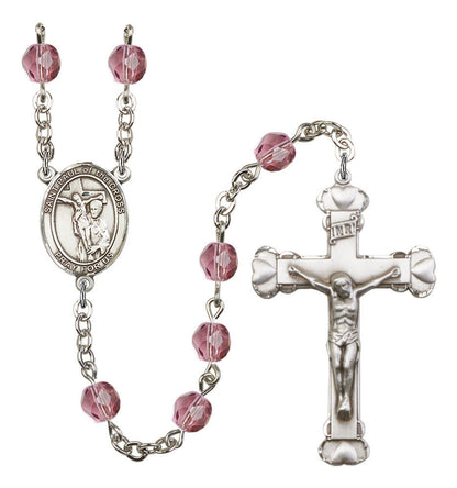 St Paul of The Cross Rosary - 6MM Fire Polished Beads 8318SS