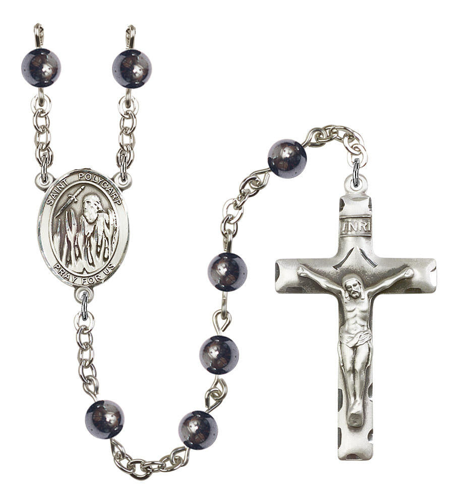 St Polycarp of Smyrna Rosary - 7 Bead Options 8363SS