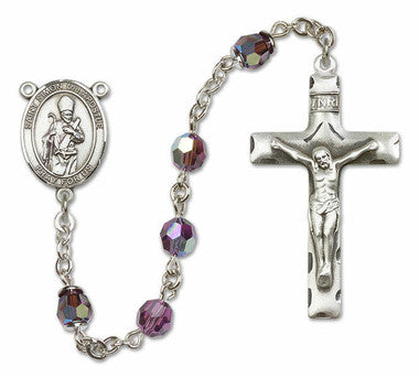 St. Simon Sterling Silver Rosary - 10 Color Options (8375/0644)