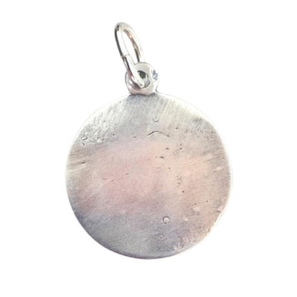 St. Thomas the Doubting Apostle Medal - Sterling Silver 3/4" Round Antique Replica Pendant