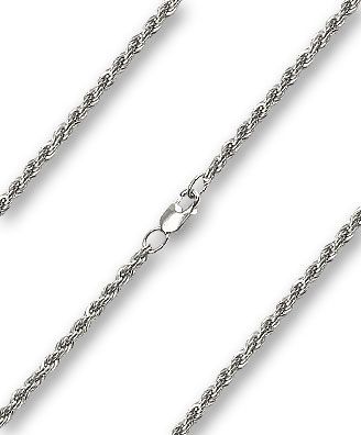 Sterling Silver French Rope Chain – 2.40mm
